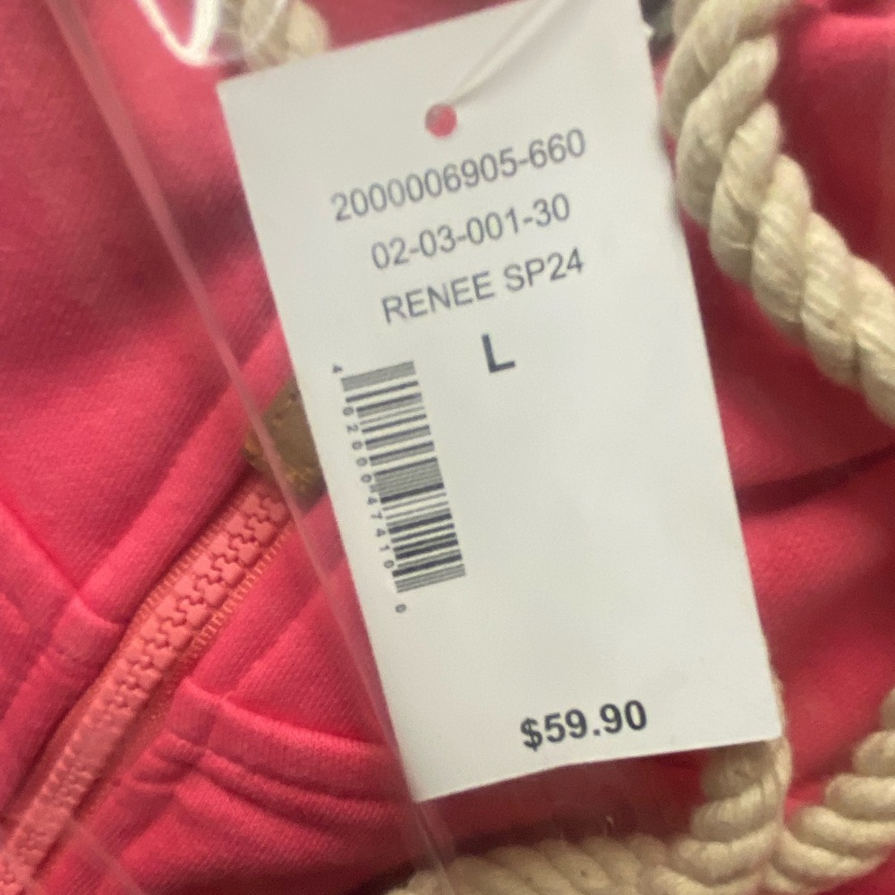 Kismet Fuchsia Half-Zip Women's Hoodie - Picture 5 of 7